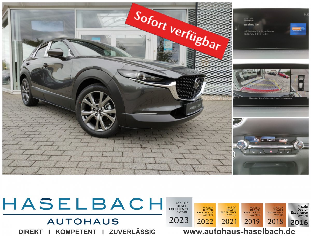 Mazda CX-30 CX-30 EXCLUSIVE inkl Leasing-Bonus Klima Freispr - 