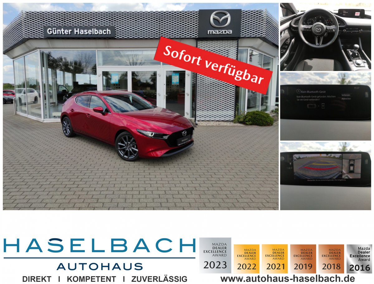 Mazda 3 3 Exclusive 360° BOSE Matrix Freisprech Sitzheiz - 