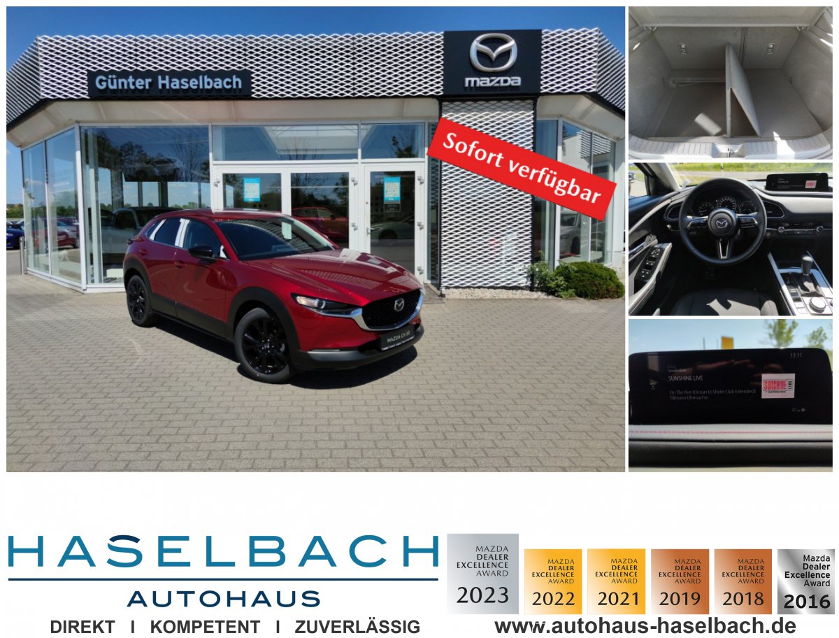 Mazda CX-30 CX-30 Homura LogIn RFK Klimaaut Freisprech MRCC  - 