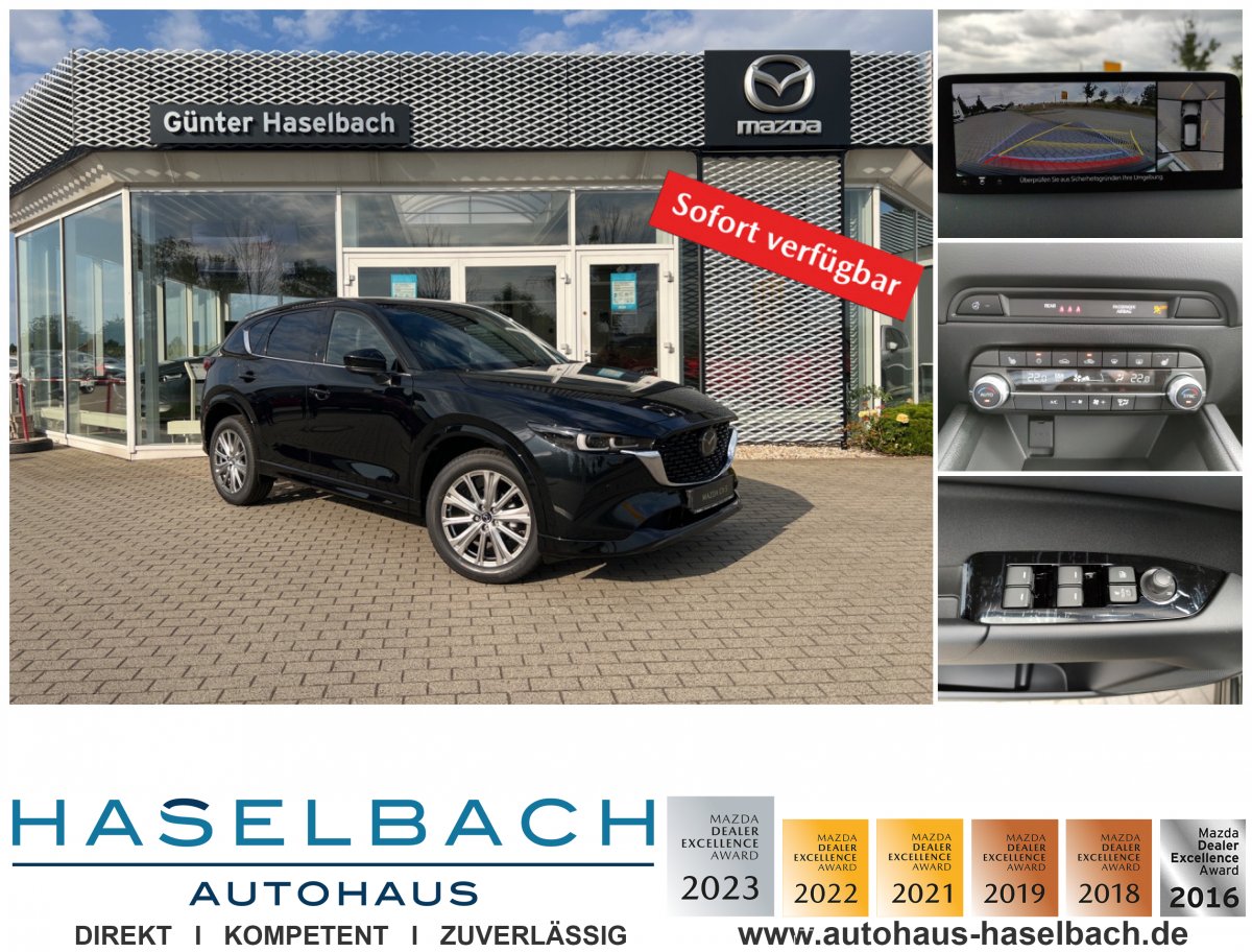 Mazda CX-5 CX-5 EXCLUSIVE Matrix LogIn BOSE 360° Lenkradhei - 