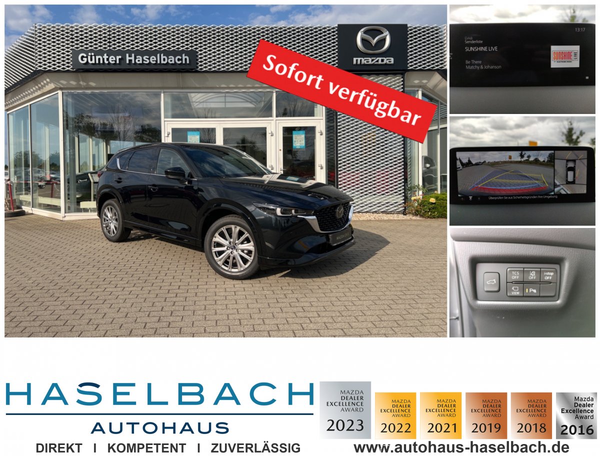 Mazda CX-5 CX-5 EXCLUSIVE Matrix LogIn BOSE 360° Lenkradhei - 