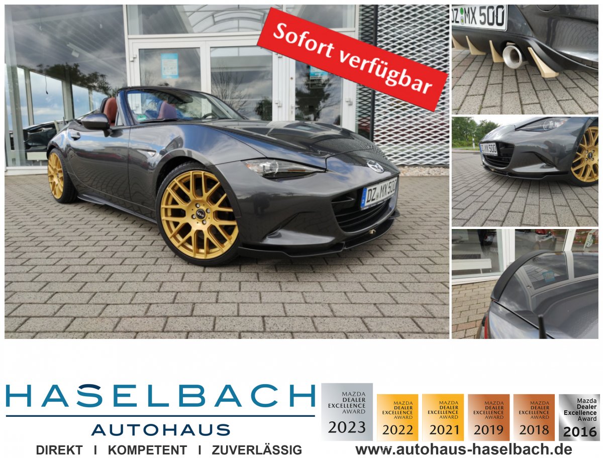 Mazda MX-5 MX-5 "goldngrey boxed" BOSE Matrix Klimaaut LogI - 