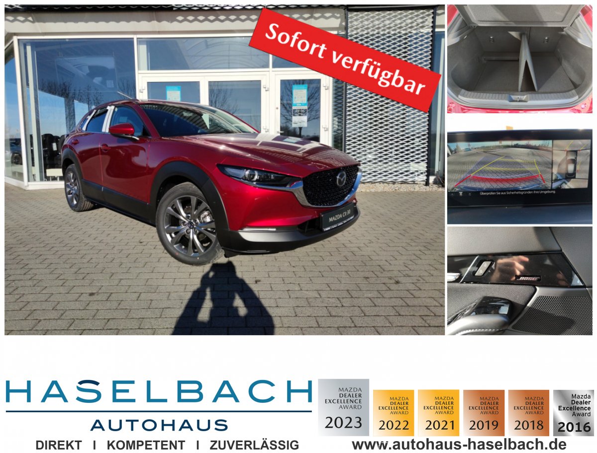 Mazda CX-30 CX-30 SELECTION 360° Matrix Lenkradheizg BOSE Lo - 