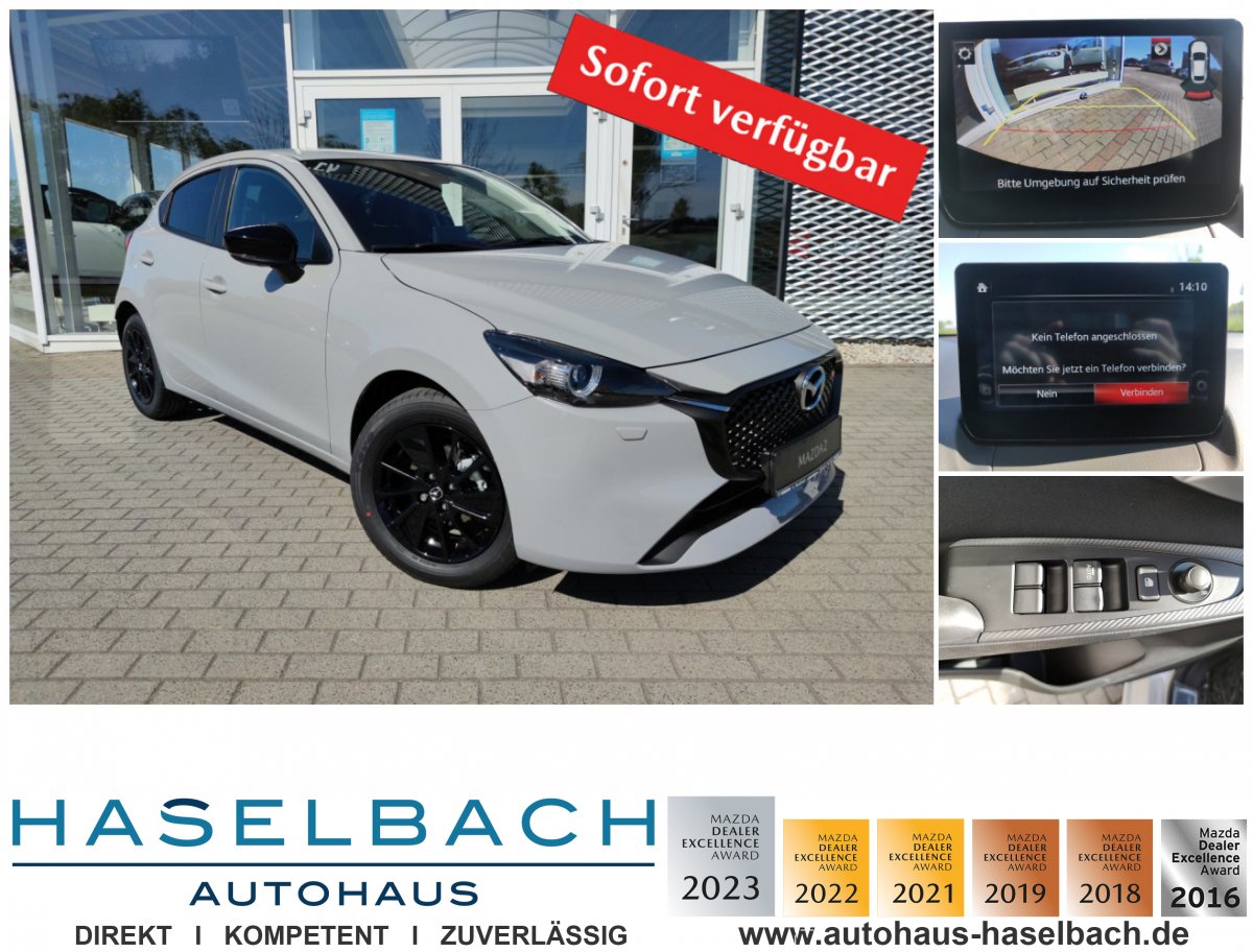 Mazda 2 2 HOMURA RFK Lenkradheizg Klimaaut Tempomat Frei - 