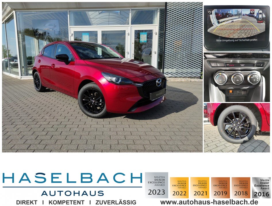 Mazda 2 2  HOMURA RFK klimaaut Lenkh Einparkhh Voll-LED  - 