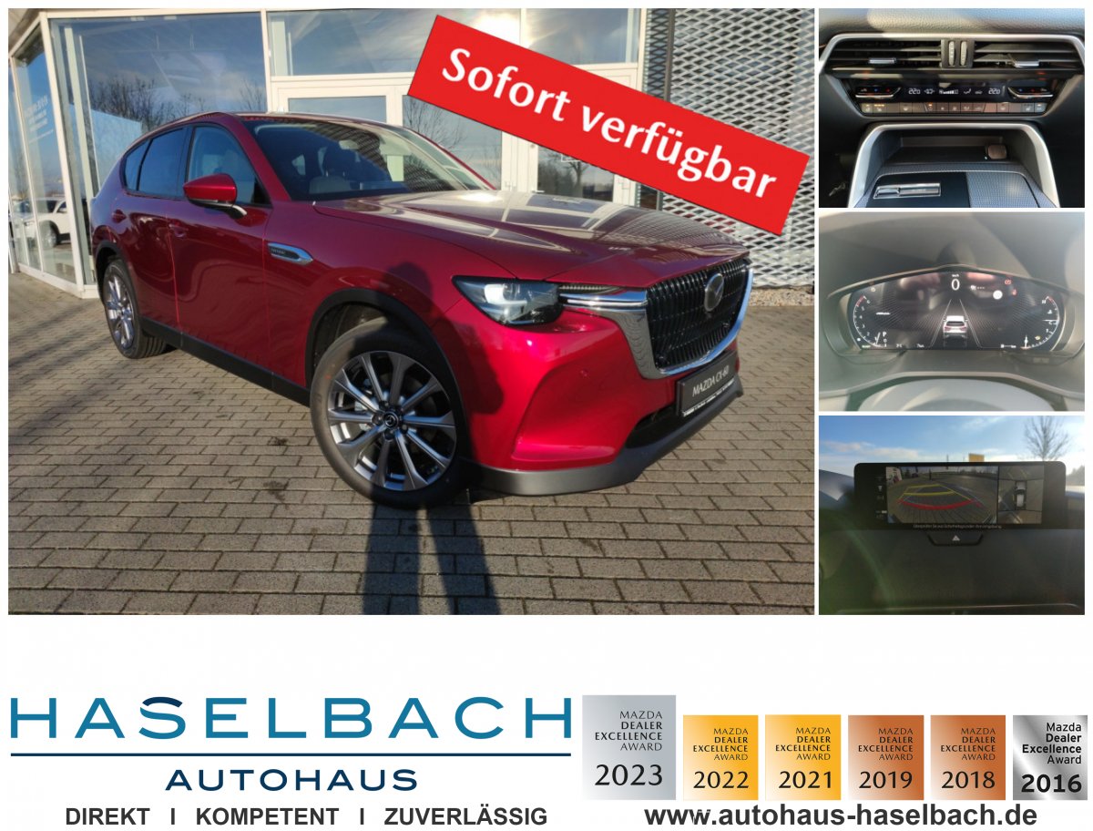 Mazda CX-60 CX-60 AWD EXCLUSIVE 360° ACC Matrix Sitzheizg Kl - 